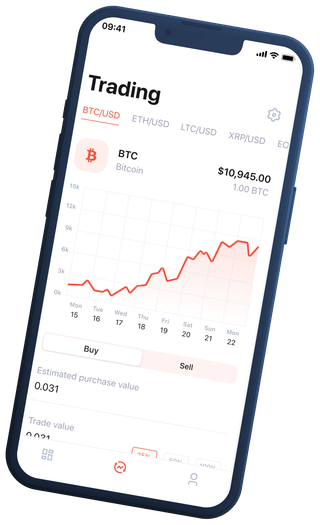 Vaste Amasserance interface de plateforme de trading automatisé de cryptomonnaies